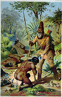 Robinson Crusoe is a religious or spiritual allegory